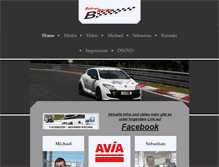 Tablet Screenshot of bohrer-racing.de
